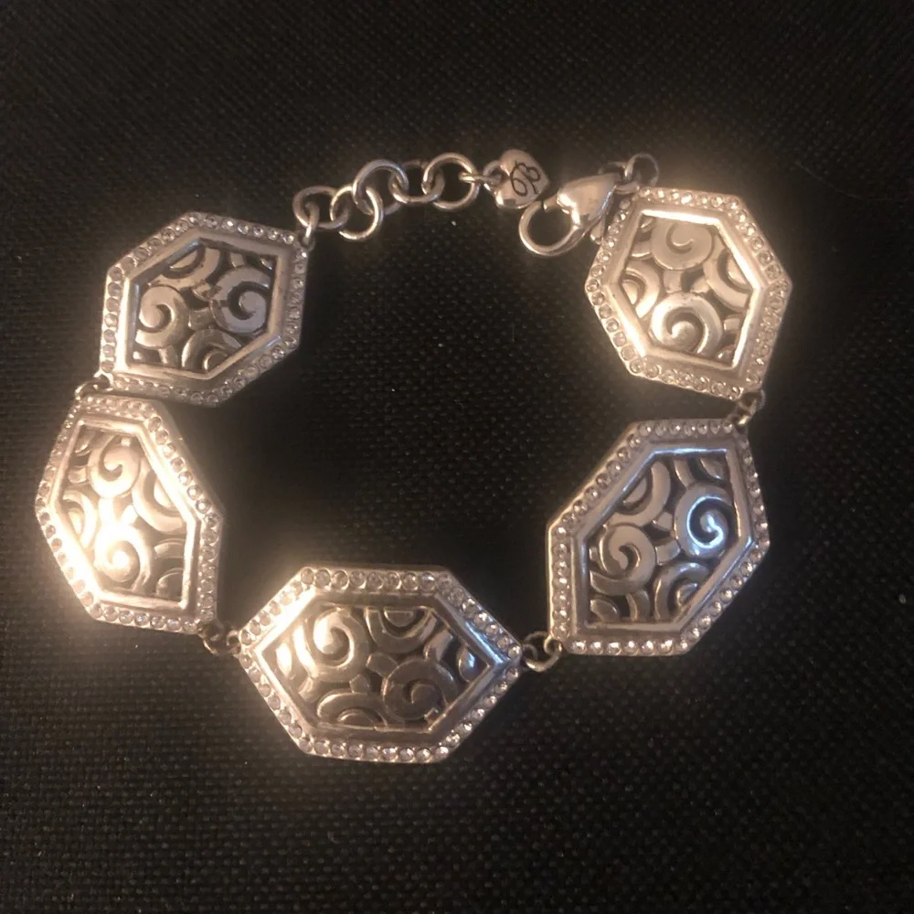 Brighton Filigree Hexagon Link Bracelet - 120A $40 or $35 w/offer
